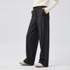 Calça Larga Lulu para Mulheres, Nova Outono 2025 Casual de Cintura Alta com Controle de Barriga Calça Esportiva, Calça de Yoga Emagrecedora com Efeito de Caimento
