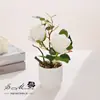 Vasos de Flores Artificiais de Rosa em Estoque para Sala de Estar Decoração de Casa, Flores Artificiais, Flores Artificiais, Presentes, Vasos de Flores para Decoração de Mesa