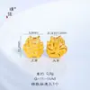 Pu Zuoqiang Cor-Preservante Dourado Areia Acessórios DIY Urso de Pelúcia Pingente de Porco Pingente Cartoon Tridimensional Colar para Mulheres