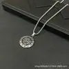 Colar Personalizado em Aço Inoxidável com Pingente Olho de Hórus da Mitologia Escandinava Retro Europeu e Americano Acessórios Criativos de Joias Masculinas