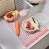 Cortina de agua de silicona plegable para cocina, tapete escurridor para escurrir platos y recipientes, tapete para agua del fregadero, estante de almacenamiento, artículo útil