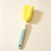 Escova para Copo Escova Multifuncional para Copo Cabo Longo Limpeza Escova para Limpeza de Garrafa Térmica Escova para Canudo Copo de Água Frasco de Leite Escova Destacável Lavável