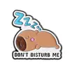 Broche Fofo Novo de Dados de Mahjong Kapibala Transfronteiriço Série Criativa de Desenho Animado Capivara Fofa Pin