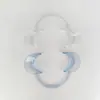 Abridor de Boca Transparente Descartável Tipo C para Odontologia Expansor Bucal Consumíveis Orais Atacado