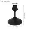 Suporte de Vela de Ferro Vintage Desgastado Transfronteiriço Estilo Nórdico Decoração de Mesa Base para Vela Ornamento para Festa em Casa Artesanato
