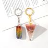 Colgante de Flor Cam Llavero Accesorios Cuerno de Oveja Uña Broche de Langosta Anillo Abierto Colgante Más Aretes de Cadena Larga Colgante de Pulsera