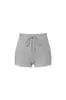 Novos Hot Pants Estilo Americano, Calções Esportivos Fitness Justos para Mulheres, Shorts Esportivos de Ciclismo Yoga de Cintura Alta com Cordão