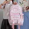 Nova Mochila Escolar Estilo College, Mochila Xadrez Retro Japonesa, Mochila Escolar para Aluna do Ensino Médio, Mochila Estudantil de Grande Capacidade