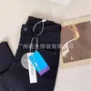 Jeans Cropped Preto para Mulheres 2065 Estilo Novo de Primavera Tamanho Plus Calças Retas Slim para Corpo em Formato de Pera, Calças Cigarette que Valorizam