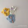 Novo chapéu de pescador de aba larga para crianças no verão, proteção solar, para meninos e meninas, tamanho grande, fino, respirável para uso externo, com proteção para o pescoço, chapéu de sol