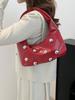 Bolso de mano con remaches de moda para mujer, primavera 2025, nuevo bolso cruzado, bolso de hombro personalizado, bolso de media luna para mujer.
