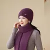 Sombreros de Estilo Coreano para Otoño e Invierno para Mujer, Protección para los Oídos Forrada de Felpa, Cálidos y Versátiles Sombreros de Lana, Elegantes Sombreros para Madres, Modernos Sombreros de Punto