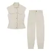 Item Quente de Venda Rápida Transfronteiriço Nova Coleção Primavera 2026 Colete com Decoração de Bolso 7741793 Calça Bucket 7742793