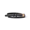 Cinturón de Mujer de Gama Alta Esmerilado Piel Genuina Ancho Versátil Chaqueta Suéter Chaqueta de Plumas Cinturón Decorativo Moda Cinturón de Mujer