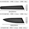 Cuchillo de Cocina Cuchillo de Chef Cubierta de Plástico Transparente PP para Cuchillo Cubierta Protectora para Cuchillo de Cerámica Cubierta a Prueba de Polvo Funda para Cuchillo Soporte Universal para Cuchillos