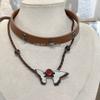 Personalizada, De Alta Gama, Elegante, Cadena para Clavícula, Accesorios para el Cuello Apilables, Collar con Borlas, Diseño Moderno y Versátil, Combinación de Nicho