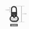 Accesorios de herrajes para bolsos hebilla colgante cadena para correa de hombro hebilla de langosta engrosada cadena para bolso bandolera gancho metálico hebilla