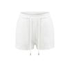 Pantalones cortos deportivos y de ocio de verano para mujer, americanos, de color sólido, con cordón elástico, pantalones cortos calientes, deportivos y de ocio, de capa de aire, coloridos