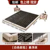 Cama Flotante Doble Minimalista Moderna Sin Cabecera Tatami Individual Marco de Cama de Hierro Forjado Habitación de Alquiler para Dormitorio Cama de Listones