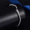Pulsera de Zirconia de Lujo de Diseño de Nicho de Moda para Mejores Amigas y Hermanas, Joyería de Pulsera Elástica
