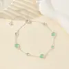 Suministro Directo de Fábrica Amazon Transfronterizo Pulsera Versátil Chapada en Oro para Mujer 2025 Nuevo Doble Cara de Tortuga Ópalo Más Vendido Ligero