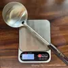 Espátula de Acero Inoxidable para Cocina Casera, Espátula de Hierro Engrosada, Espátula para Freír, Cuchara Ranurada, Mango de Madera, Juego de Utensilios de Cocina Anti-Quemaduras