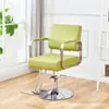 Cadeira de Cabeleireiro Giratória com Regulagem de Altura, Cadeira para Salão de Beleza, Cadeira para Corte e Coloração de Cabelo com Apoio para os Pés