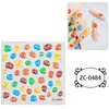Pegatinas Creativas de Dibujos Animados Transfronterizos Lindas 5D Estéreo Gelatina Pegamento Suave Pegatinas de Relieve Pegatinas para Cuaderno de Graffiti DIY Autoadhesivas