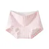 Cuecas boxer de algodão puro classe A para mulheres 2026 novo estilo entreperna antibacteriano 100% algodão tamanho grande 200 jin lingerie sem costura cintura média-alta