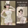 Vestido Seductor Sexy de Encaje Ajustado para Dama Madura para Citas, Pura Pasión de Alta Gama Transparente Romántico Divertido Camisón W92