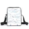 Cinnamoroll Perro de Orejas Grandes Perro Canela Bolso de Hombro Bolso de Hombro para Estudiante de Primaria Dibujos Animados Moda Tendencia Hombres y Mujeres Niños