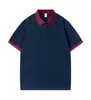 Playeras polo de trabajo con logo personalizado para uniformes del personal de restaurantes, cafeterías y tiendas de té de leche, camisetas para eventos promocionales con diseños impresos