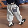 Calças Infantis Outono e Inverno Roupas Infantis Calças Casuais de Inverno Forradas com Fleece Novas Calças Longas de Bebê Esportivas Inverno Novidades