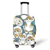 Funda Elástica Protectora para Maleta de Viaje 2025 Tiburón Gato Linda Transfronteriza Cubierta Antipolvo Resistente al Desgaste
