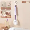 Cepillo para tazas con escurridor 2 en 1 con mango largo, cepillo multifuncional para tazas del hogar, especializado para limpiar tazas sin puntos ciegos, también adecuado para limpiar biberones