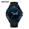 Sanda 1053 Aliexpress Estilo Ins Relógio de Quartzo para Estudantes Masculinos e Femininos À Prova d'Água Personalizado Criativo Produtos de Performance Fornecimento Direto