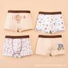 Ropa Interior para Niños Transfronteriza, Calzoncillos tipo bóxer 100% Algodón con Diseños de Caricaturas, Ropa Interior Infantil 100% Algodón para Niños, Calzoncillos tipo bóxer de Algodón para Adolescentes