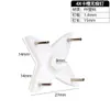 Directo de fábrica pared de clavos sin perforar clavo invisible para colgar fotos de bodas pintura decorativa ABS sin clavo