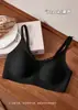 Sujetador de encaje de lujo ligero para otoño e invierno, soporte suave para mujer, ropa interior sin costuras, cómodo, soporte lateral para el pecho, anti-caída, estilo delgado