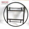 Fábrica de Origen Soporte Redondo de Hotel Soporte Plegable para Mesa de Comedor en Casa Soporte de Patas de Mesa Plegable Simple al por Mayor