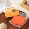 Jabón Hecho a Mano de Papaya Jabón Ácido Kójico Limón Cúrcuma Jabón Sabor Naranja Limpieza Corporal Aceite Esencial Máquina de Jabón Listo para Venta al por Mayor