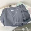 Pijama Lindo de Kt Cat para Mujer Verano Algodón Nube Manga Corta Shorts Niñas Cuello Redondo Pulóver Se Puede Usar Fuera Conjunto de Ropa para el Hogar