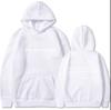 Suéter para Mujer con Forro Polar de Comercio Exterior Color Liso Estampado de Letras Bolsillo Canguro Sudadera con Capucha y Cordón Abrigo Transfronterizo Amazon