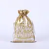 Nueva Bolsa de Regalo de Navidad con Cordón Bolsillo de Papel de Aluminio para Halloween Bolsa de Regalo de Dulces Bolsa Creativa Al Por Mayor