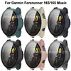 Funda Protectora Adecuada para Garmin Forerunner965 con Pantalla Integrada de PC y Cristal Templado, Funda para Reloj 265/165