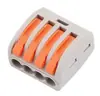 Bloque de Terminales Serie Pct Conector de Enchufe Rápido Conector de Cable Duro de Alimentación Cable de Alimentación Dividido para Lámpara