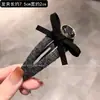 Novo Presilha de Cabelo Versátil com Strass, Elegante Presilha Lateral de Laço Borboleta, Piranha de Alta Qualidade para Franja