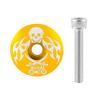 Cubierta de manillar de bicicleta MUQZI de aleación de aluminio, 28,6 mm, con tornillos