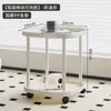 Mesa Lateral de Sofá, Mesa de Centro Móvel, Mini Mesa para Varanda de Quarto, Rack de Armazenamento de Cabeceira, Apartamento Pequeno Moderno Minimalista