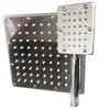 Cabezal de ducha de acero inoxidable engrosado y reforzado, rociador superior, cabezal de ducha presurizado, cabezal de ducha de mano, traje